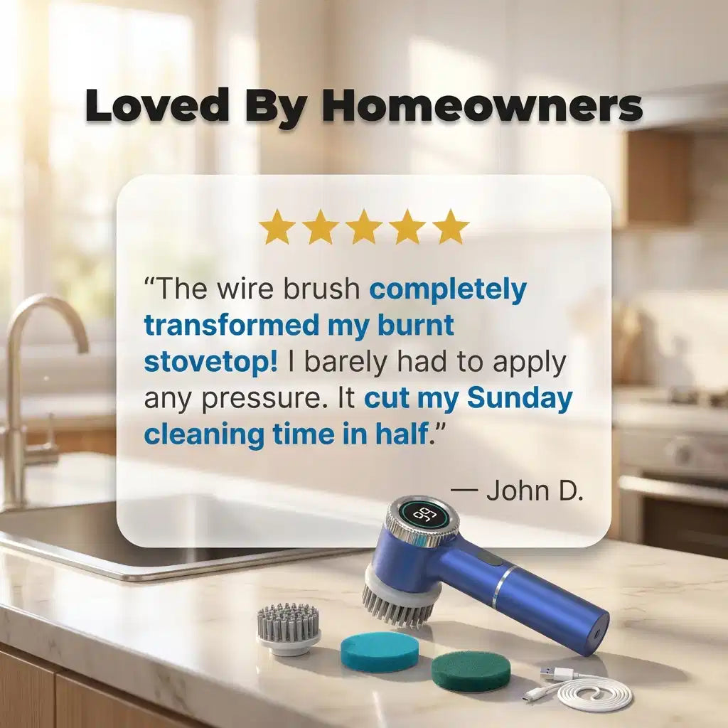 EasyBrushโข - Effortless Deep Cleaning