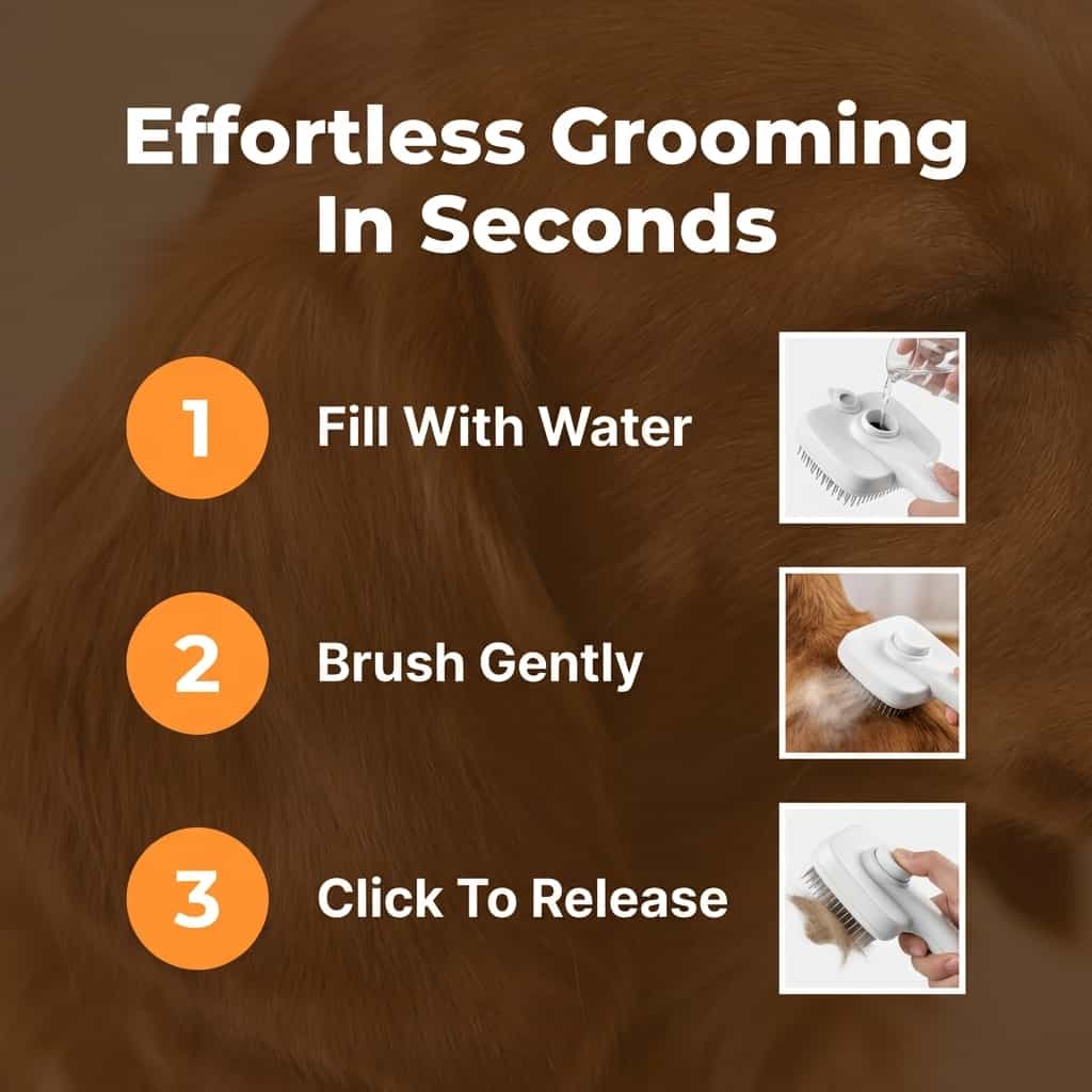 FurBrushโข - The Ultimate Comfortable Grooming Ritual for Your Pet