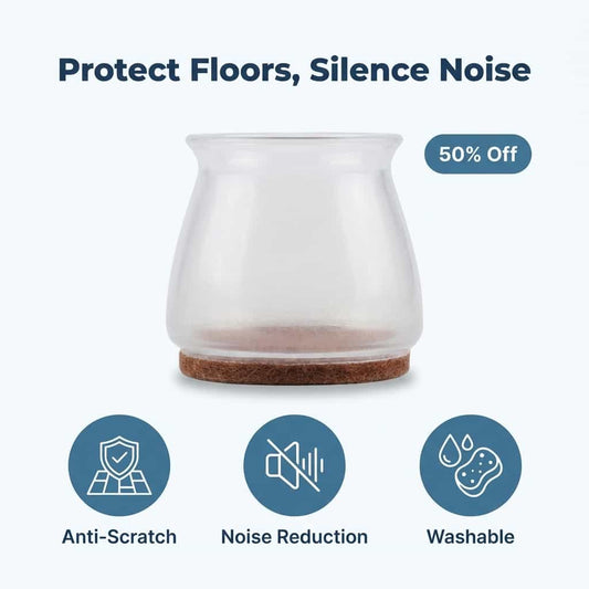 SlideSafe™ - Protect your home from scratches and unwanted furniture noise