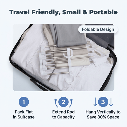 SmartCloset™ - Space-saving 5-tier pants organizer