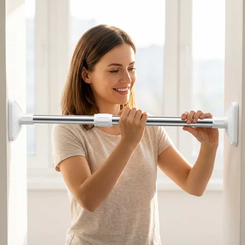 Adjustable Curtain Pole - Perfect Twist Fit