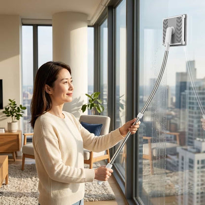 DualWipe™ - Extendable Exterior Glass Cleaner