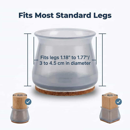 SlideSafe™ - Protect your home from scratches and unwanted furniture noise