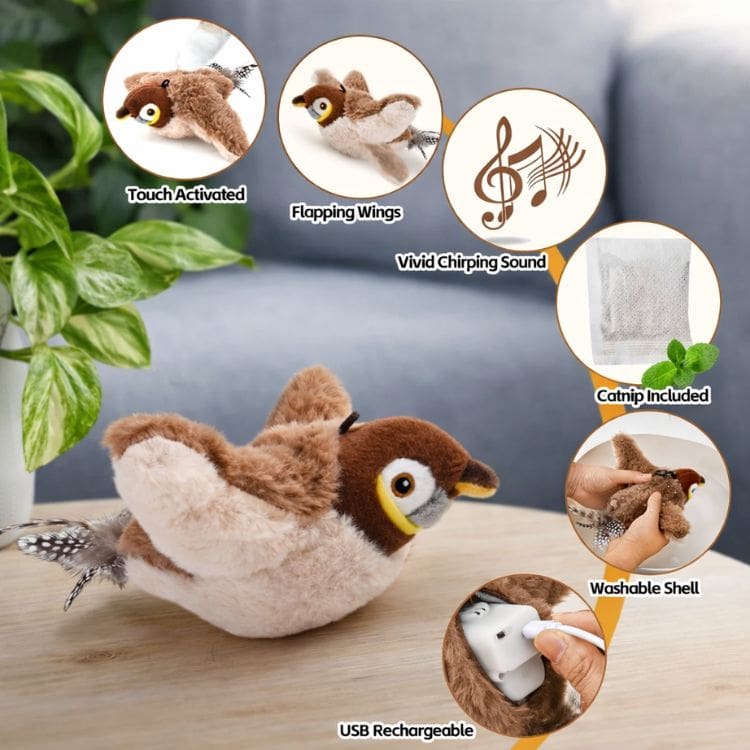 BirdBuddy™ – Interactive Bird Toy for Cats