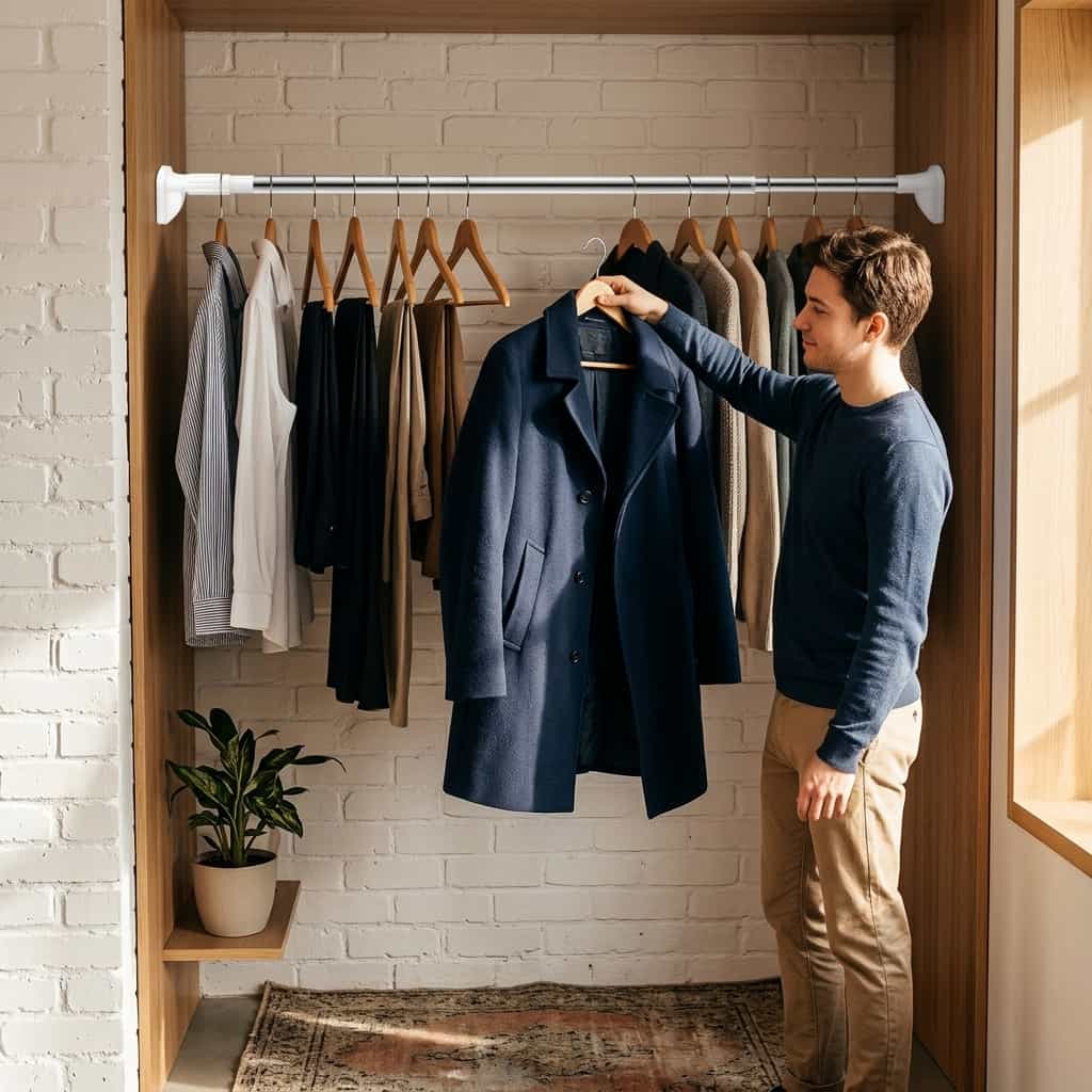 Adjustable Curtain Pole - Perfect Twist Fit