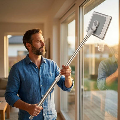 DualWipe™ - Extendable Exterior Glass Cleaner
