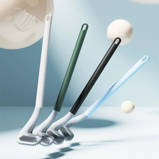 Silicone Toilet Brush - Sparkling Clean Toilets Without the Struggle