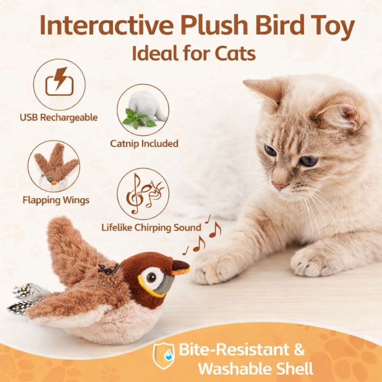 BirdBuddy™ – Interactive Bird Toy for Cats